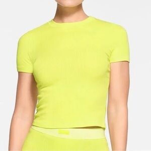 Skims cotton rib t-shirt
